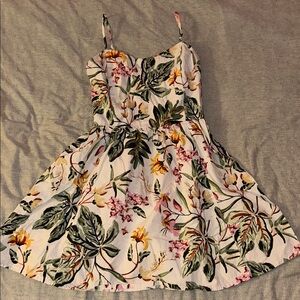 H&M Multicolor Floral Dress
